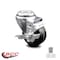 Service Caster 3 Inch Phenolic Wheel Swivel Bolt Hole Caster with Brake SCC-BH20S314-PHR-TLB - alternate 4